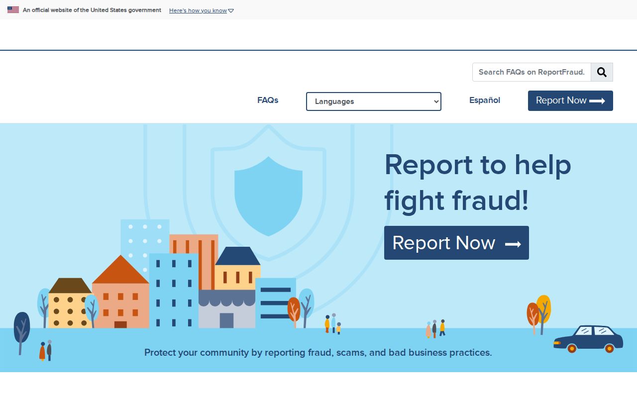 Anderson Township neighbors page FTC fraud reporting source